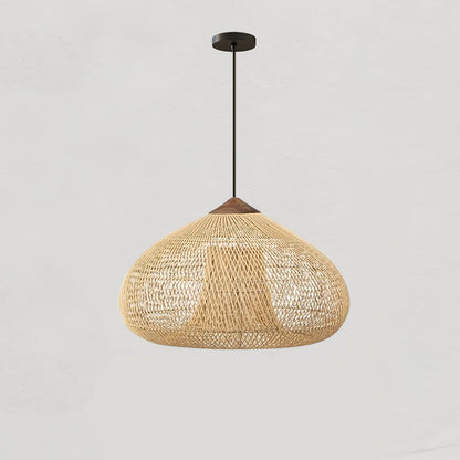 Braided Rattan Drop light Pendant Lamp