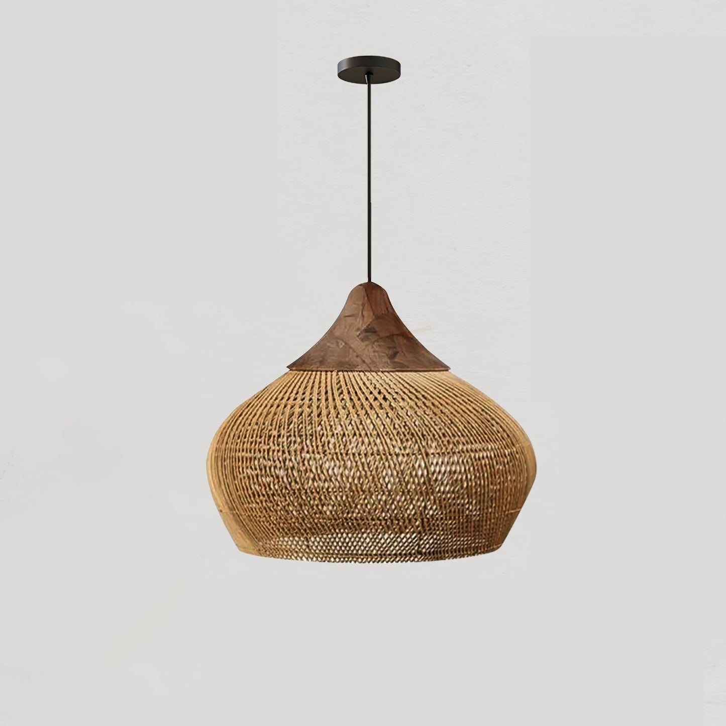 Braided Rattan Drop light Pendant Lamp