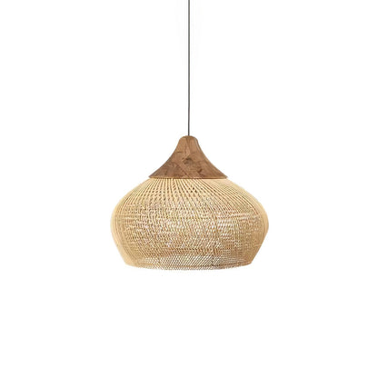 Braided Rattan Drop light Pendant Lamp