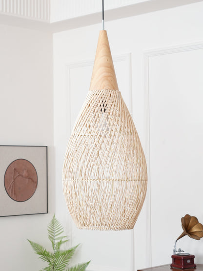 Braided Rattan Drop light Pendant Lamp