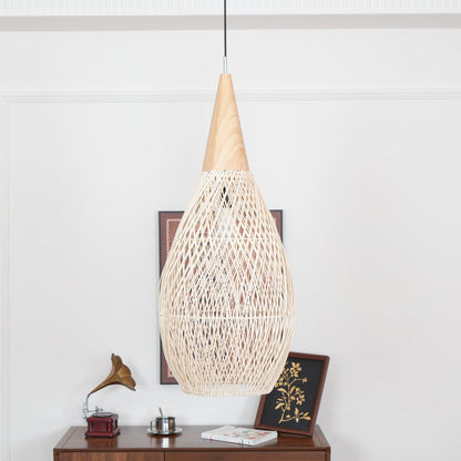 Braided Rattan Drop light Pendant Lamp