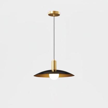 Brass Flared Houselight Pendant Lamp