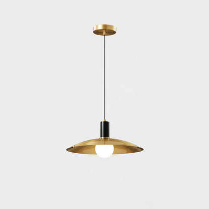 Brass Flared Houselight Pendant Lamp