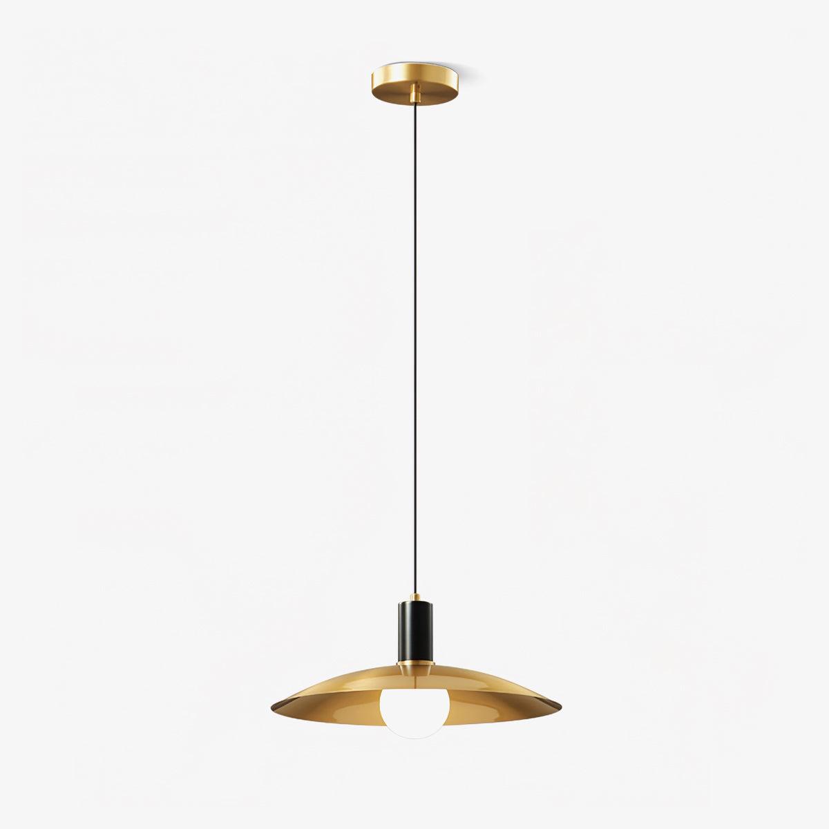 Brass Flared Houselight Pendant Lamp