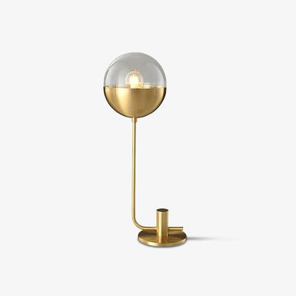 Brass Globular Bedside lamp Table Lamp