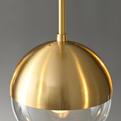 Brass Globulars Overhead fixture Ceiling Lamp