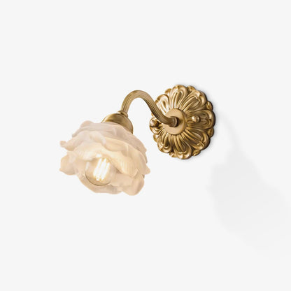 Brass Rose Wall light Wall Light