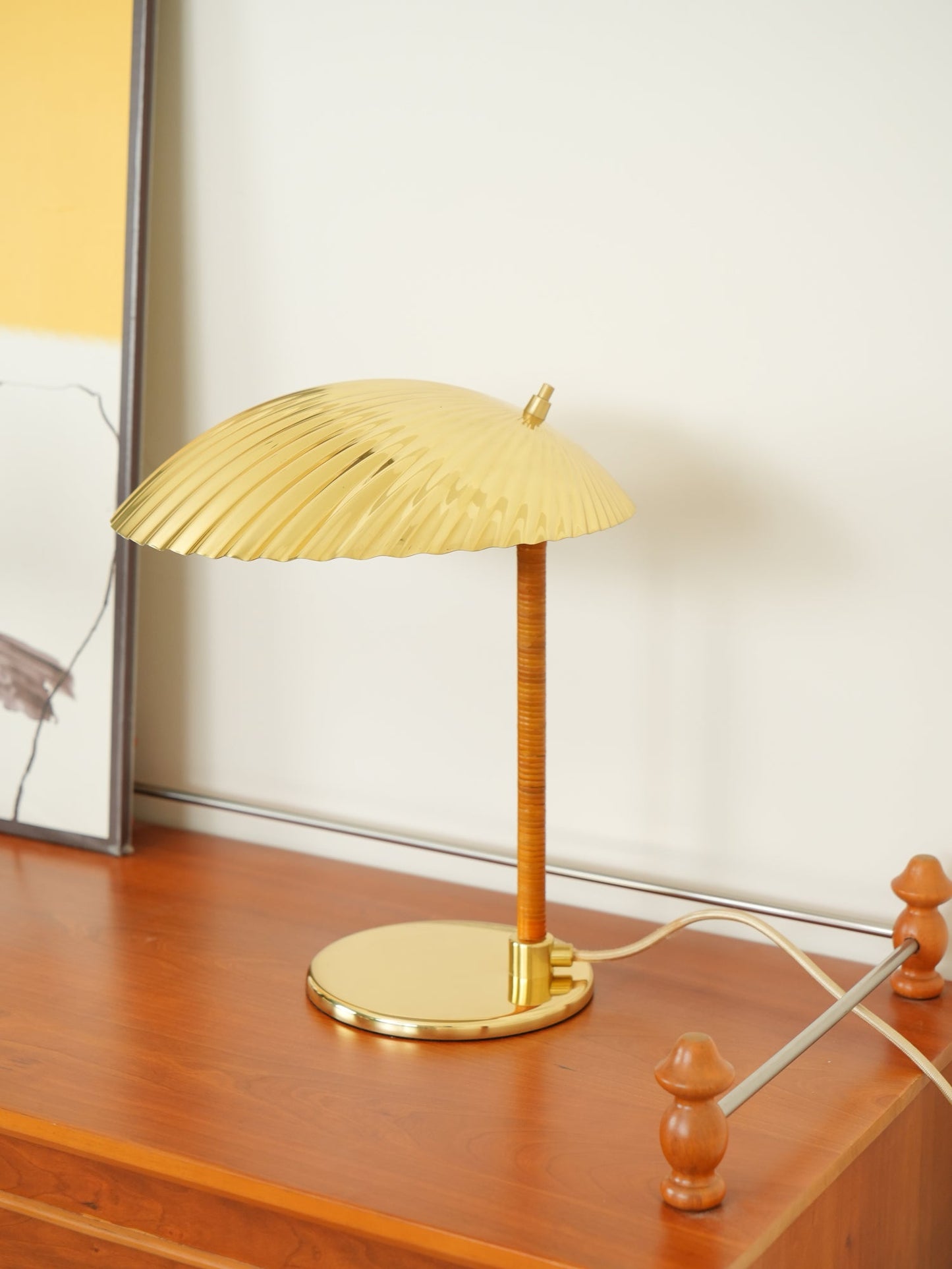 Brass Shell Nightstand lamp Table Lamp