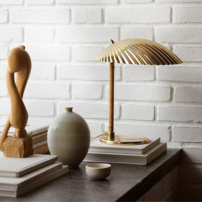 Brass Shell Nightstand lamp Table Lamp