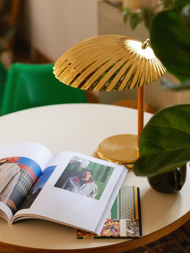 Brass Shell Nightstand lamp Table Lamp