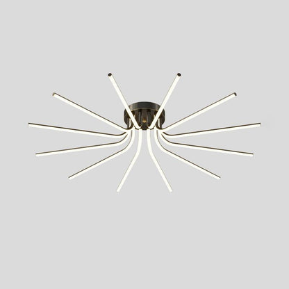 Brass Starbursts Ceiling fixture Ceiling Lamp