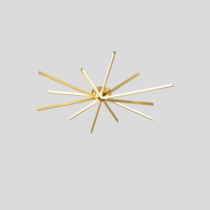 Brass Starbursts Ceiling fixture Ceiling Lamp