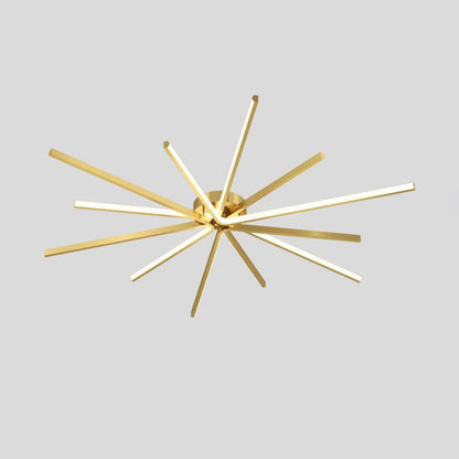 Brass Starbursts Ceiling fixture Ceiling Lamp