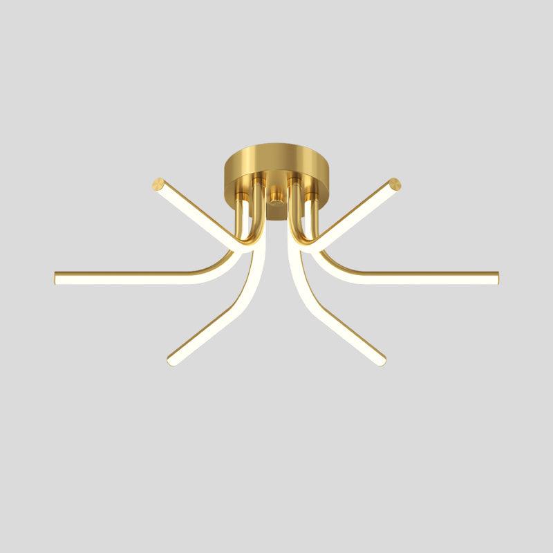 Brass Starbursts Ceiling fixture Ceiling Lamp