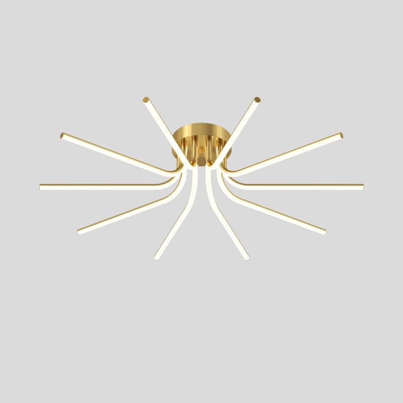 Brass Starbursts Ceiling fixture Ceiling Lamp