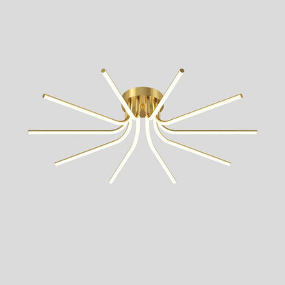 Brass Starbursts Ceiling fixture Ceiling Lamp