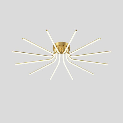 Brass Starbursts Ceiling fixture Ceiling Lamp