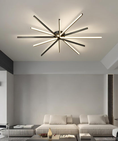 Brass Starbursts Ceiling fixture Ceiling Lamp