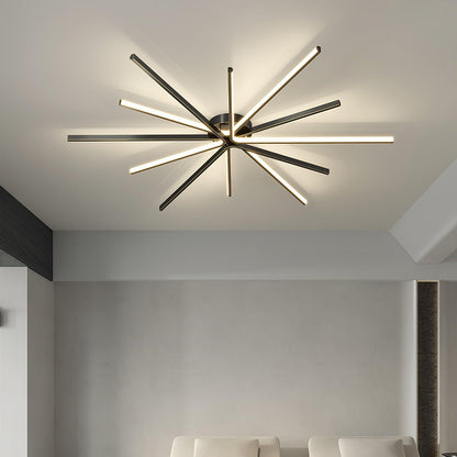 Brass Starbursts Ceiling fixture Ceiling Lamp