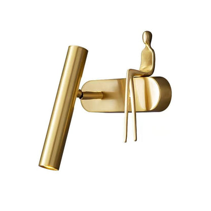 Brass Villain Sconce Wall Lamp