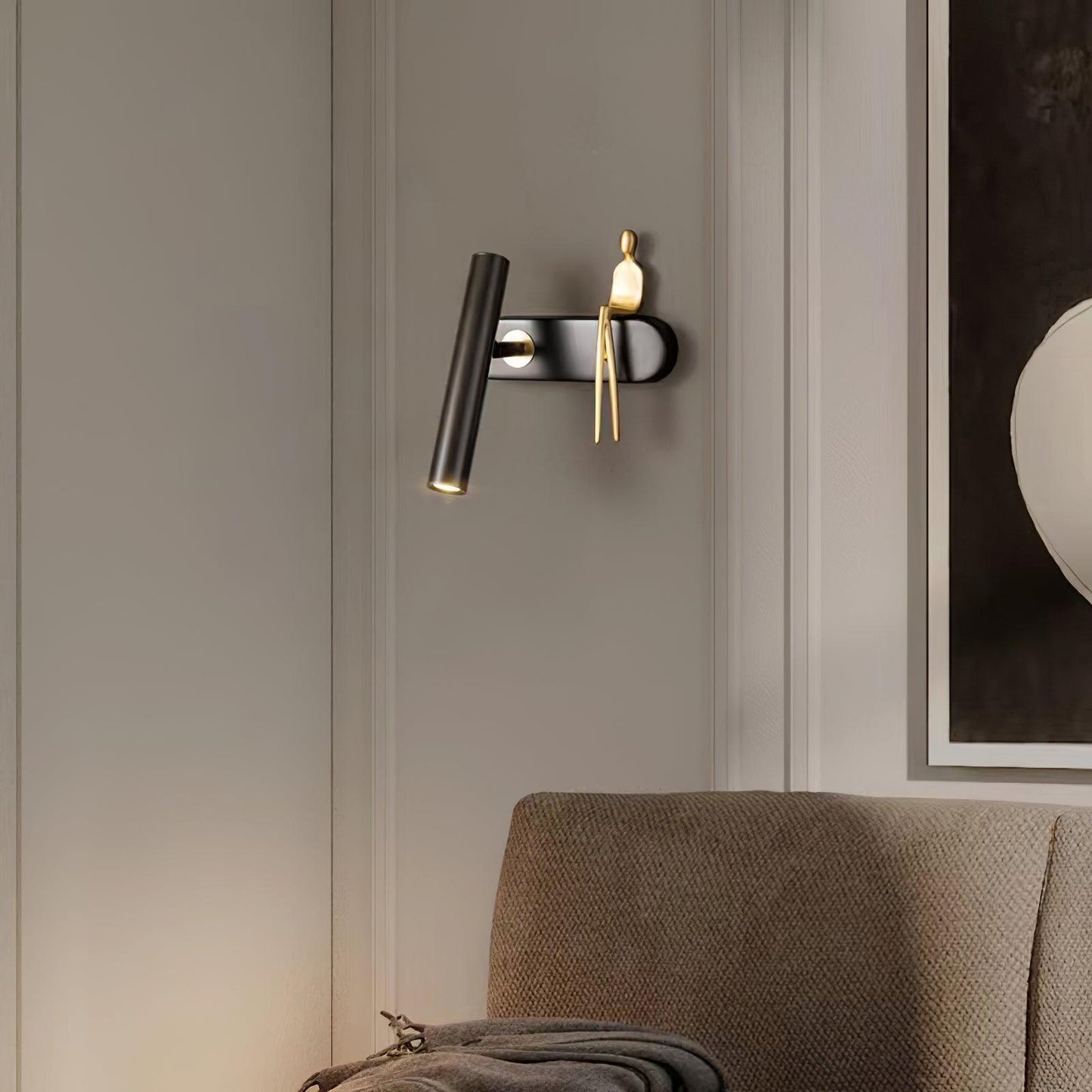 Brass Villain Sconce Wall Lamp