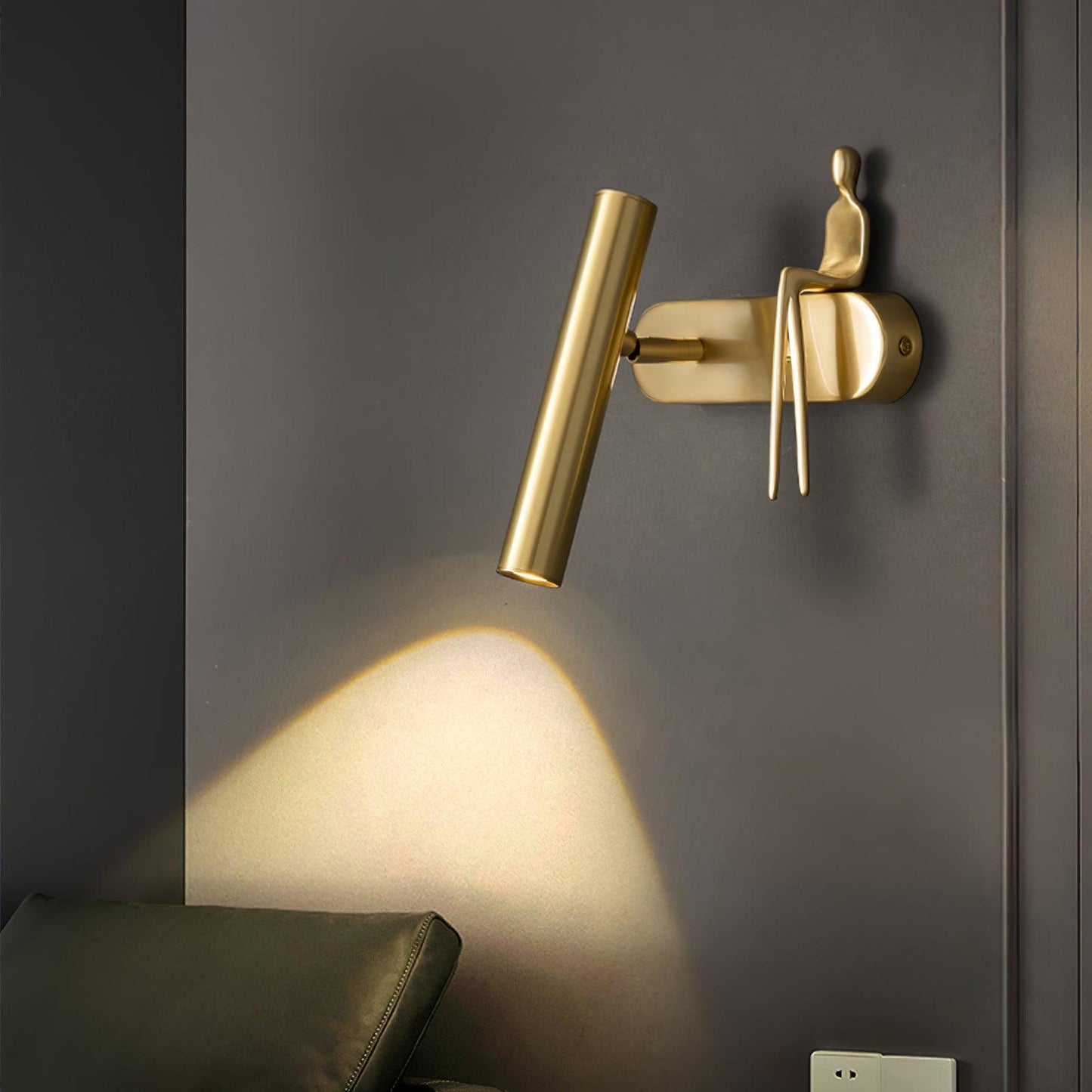 Brass Villain Sconce Wall Lamp