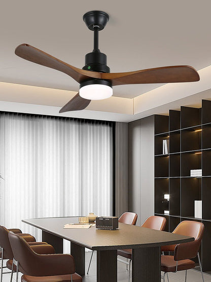 Breeze Master Wooden 48"/52" Overhead light Ceiling Fan Light