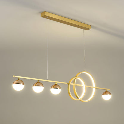 Brooklyn Double Circle Crown Chandelier