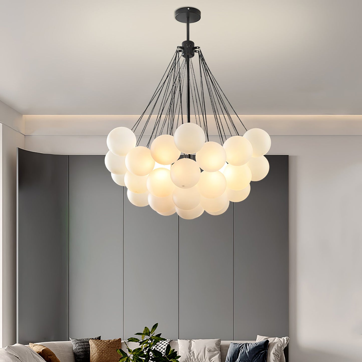 Bubble Candelabrum Chandelier