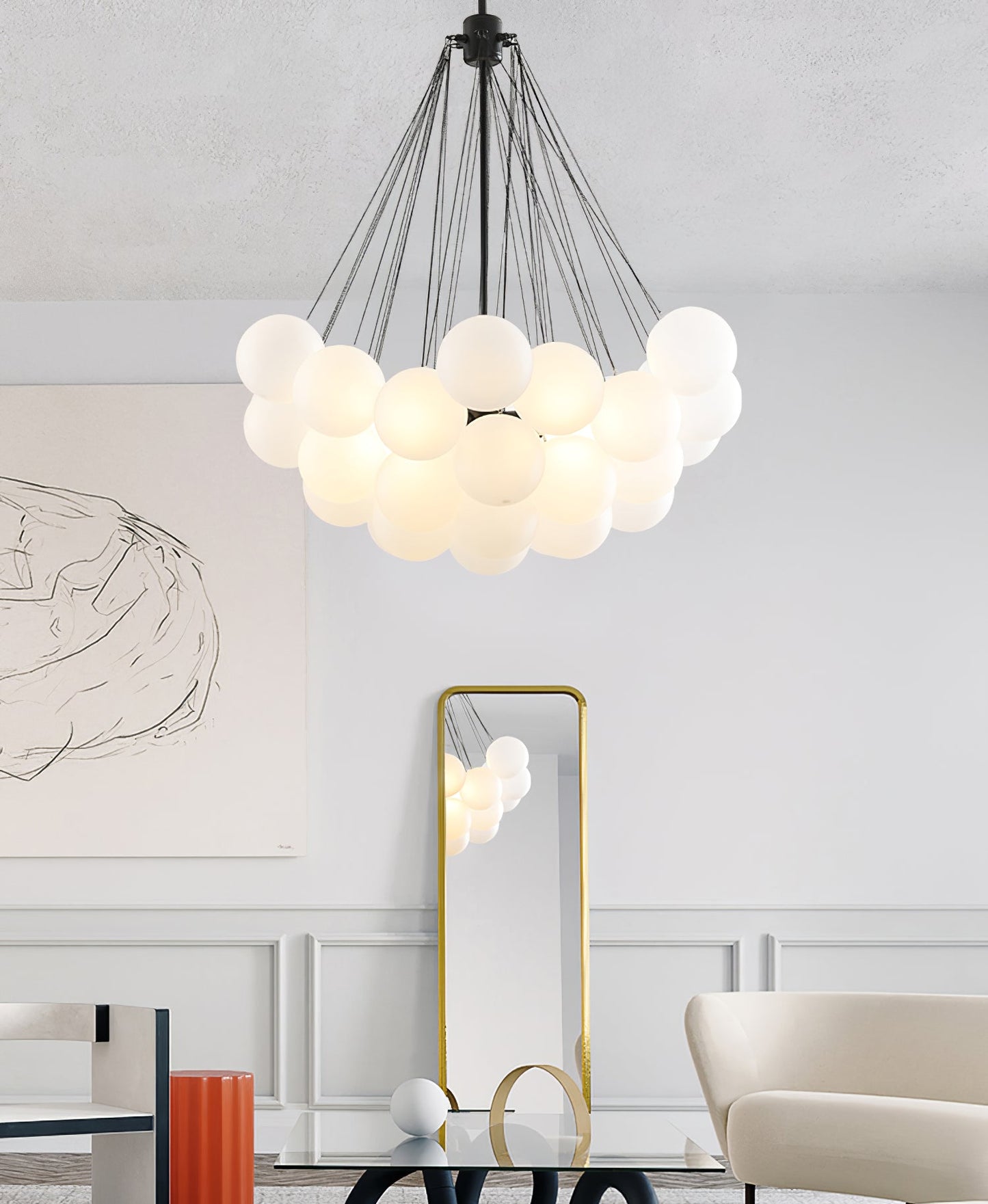 Bubble Candelabrum Chandelier