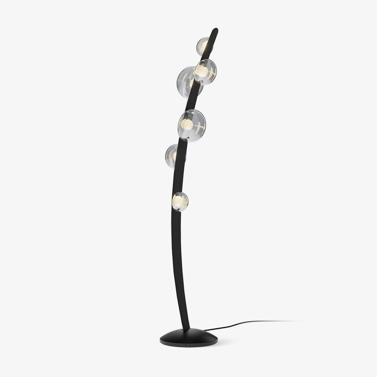 Bubbles Glass Standing Lamp Floor Lamp