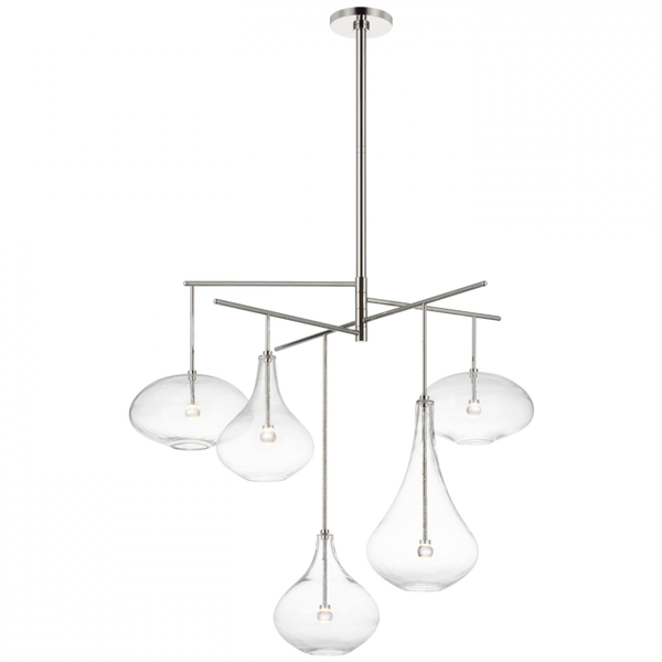 XL Chandelier - Polished Nickel