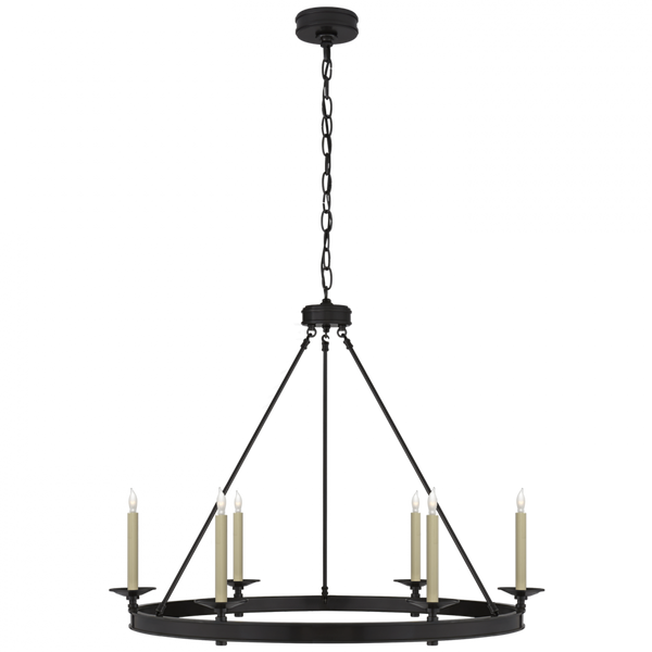 Chandelier, 6-Light, Bronze, 36"W (CHC 1601BZ CHPKX)