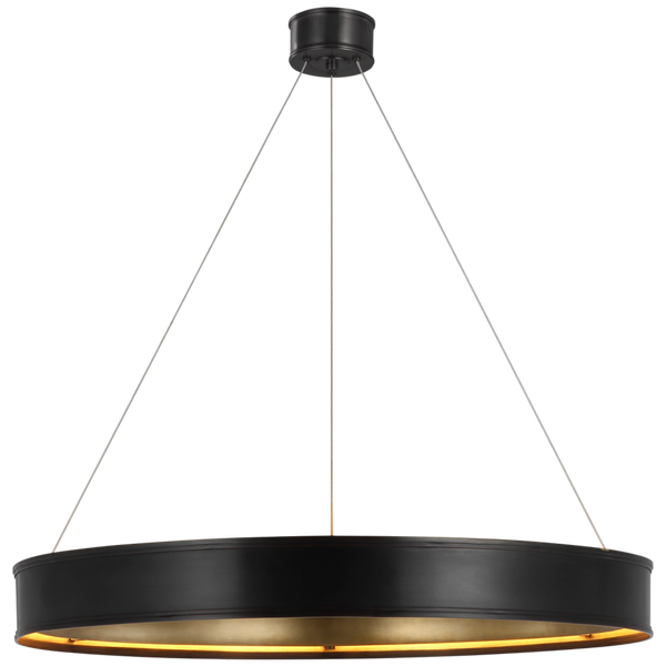 Ring Chandelier, 1-Light, LED, Bronze, 40"W (CHC 1616BZ CU1E4)