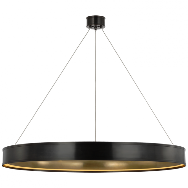 Ring Chandelier, 1-Light, LED, Bronze, 50"W (CHC 1617BZ D03Q0)