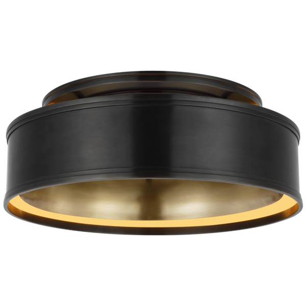 Flush Mount, 1-Light, LED, Bronze, 18"W (CHC 4612BZ D02RE)