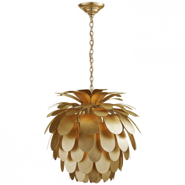 Chandelier, 1-Light, Gild, 22.5"W (CHC 5165G CHUHC)