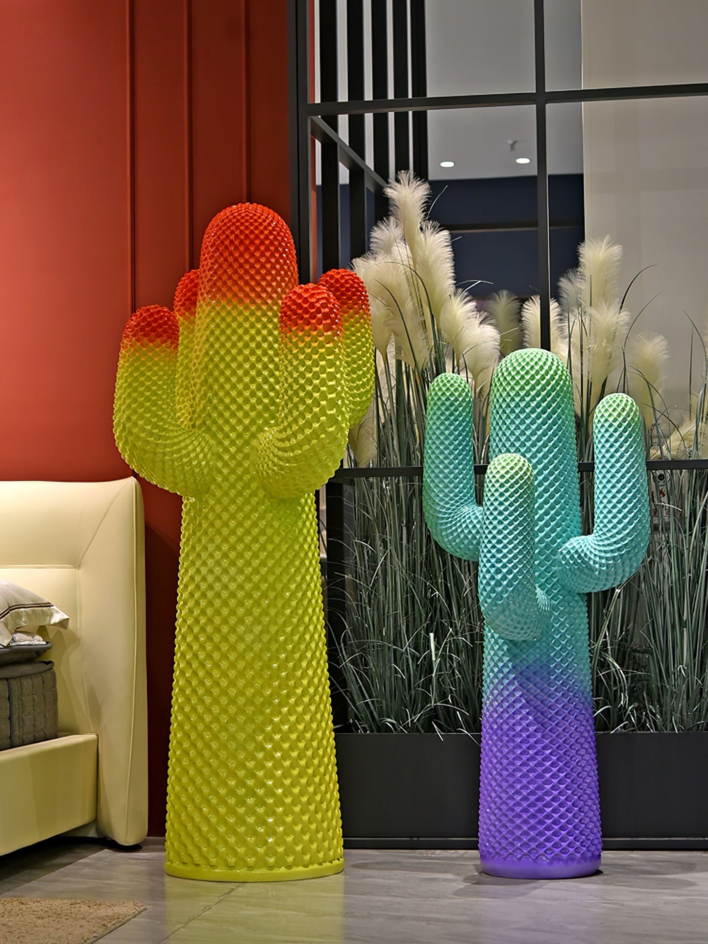 Mello Sculptural Accent lamp Cactus Coat Rack