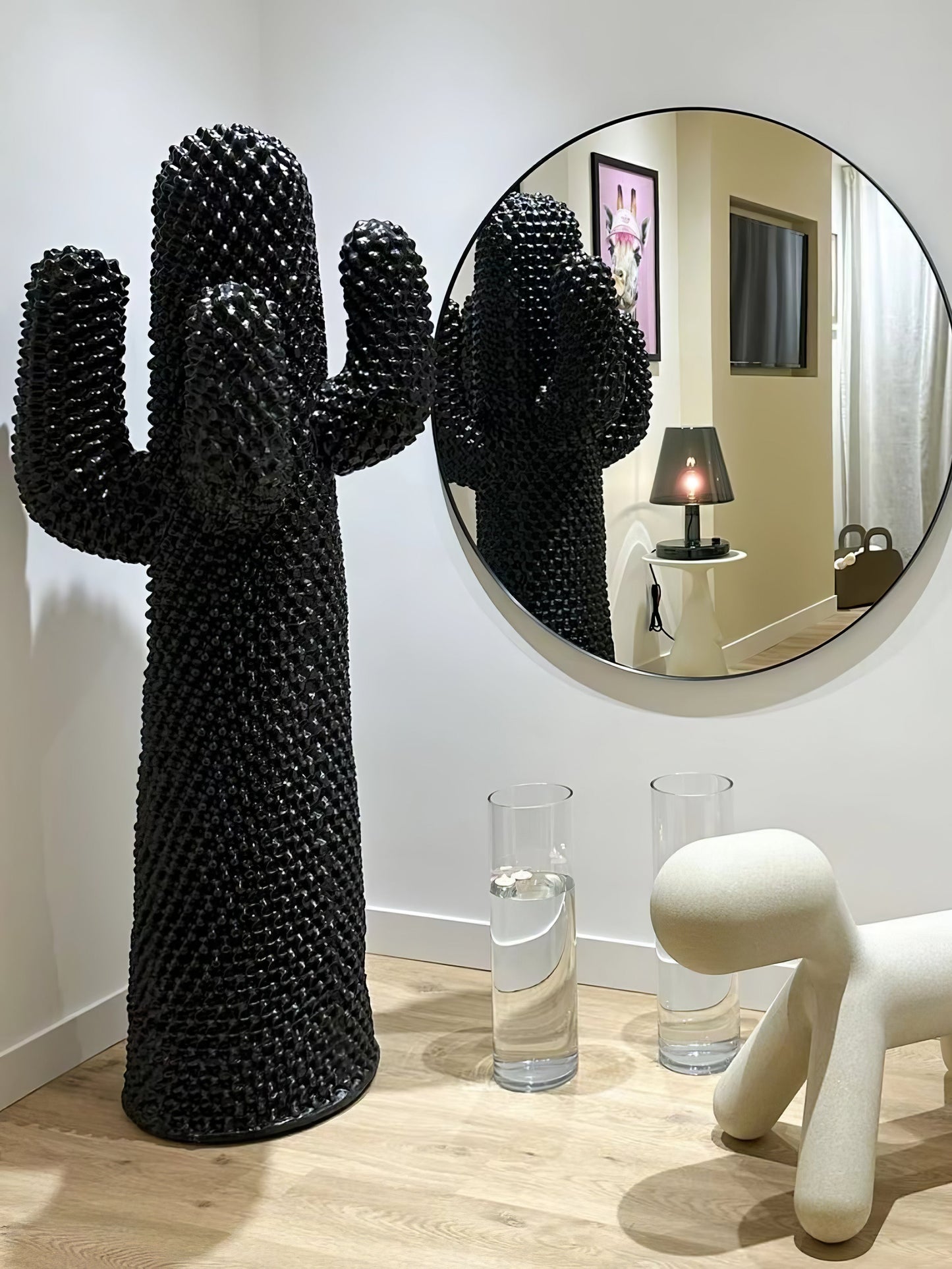 Mello Sculptural Accent lamp Cactus Coat Rack