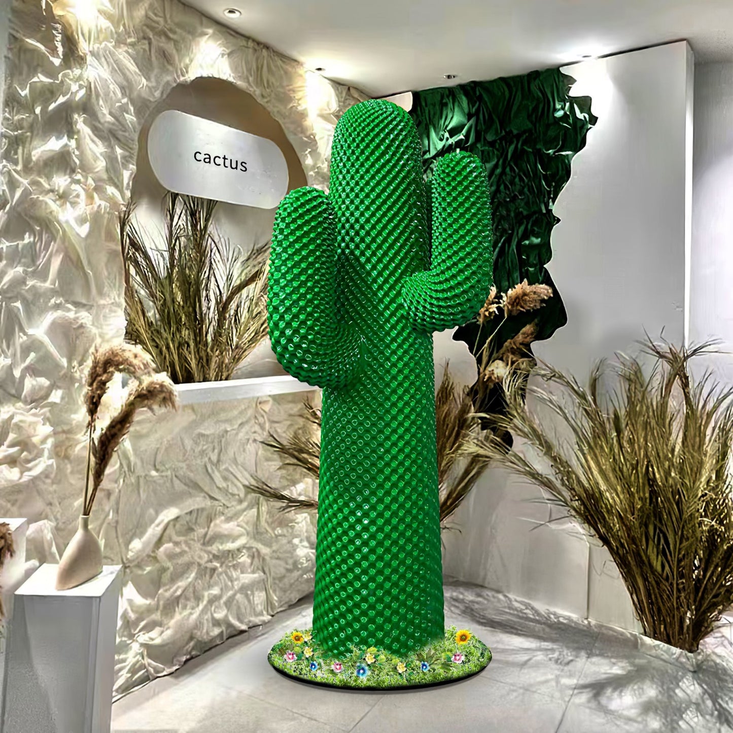 Mello Sculptural Accent lamp Cactus Coat Rack