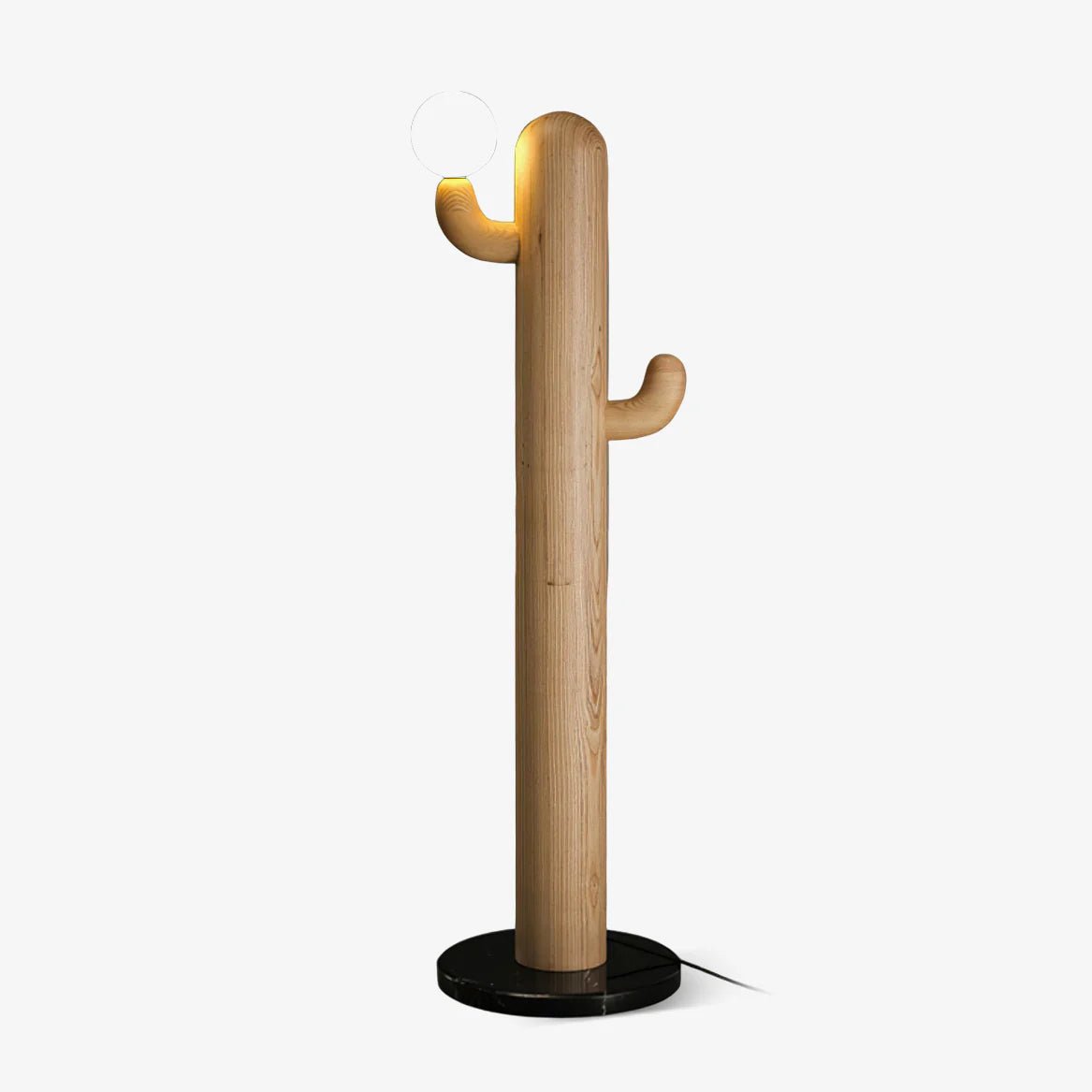 Cactus Wood Standing Lamp Floor Lamp