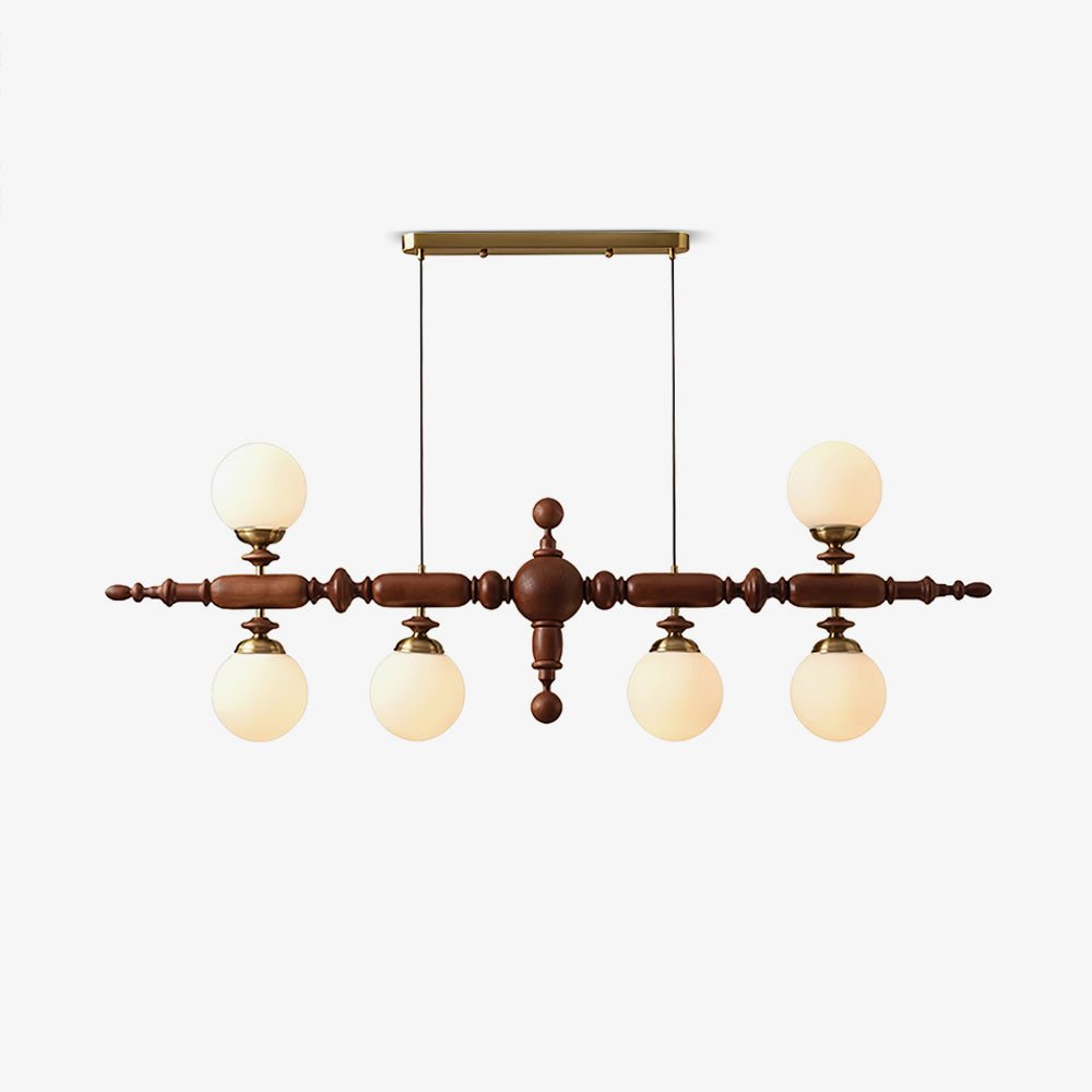 Cambridge Wooden Electrolier Chandelier