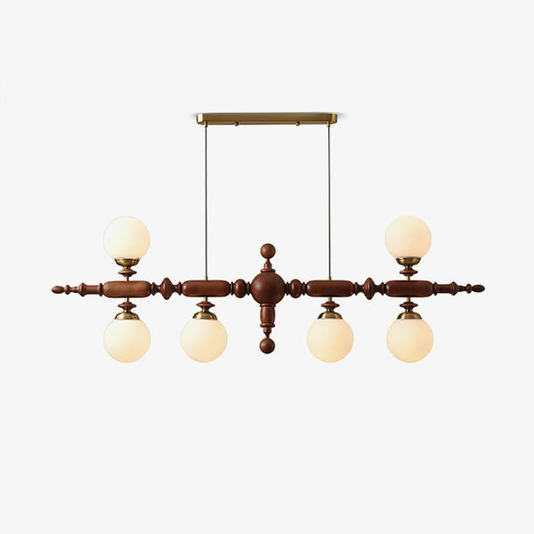 Cambridge Wooden Electrolier Chandelier