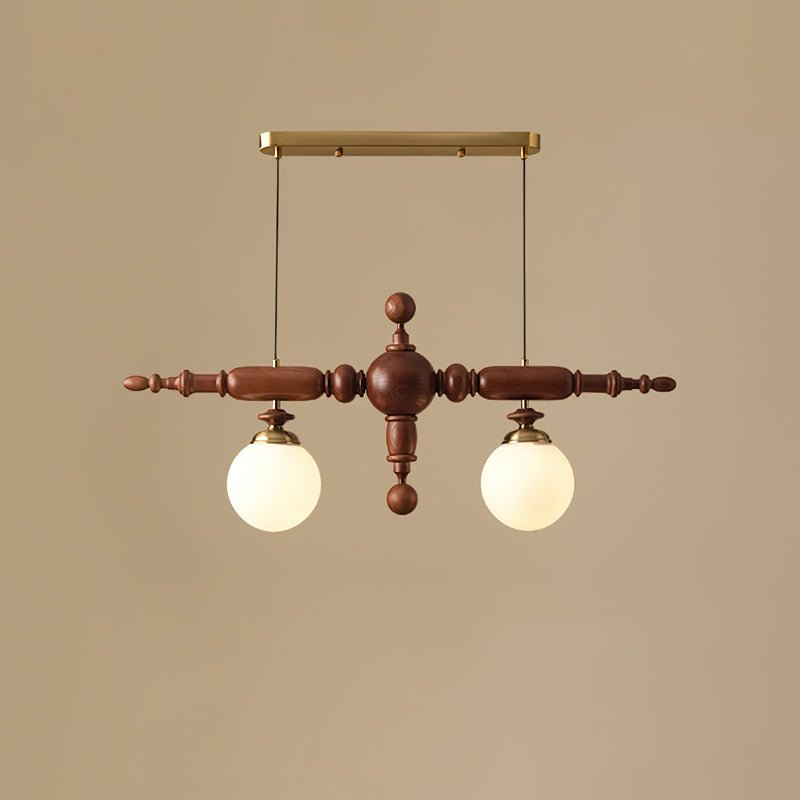 Cambridge Wooden Electrolier Chandelier