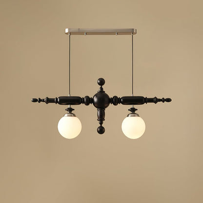 Cambridge Wooden Electrolier Chandelier