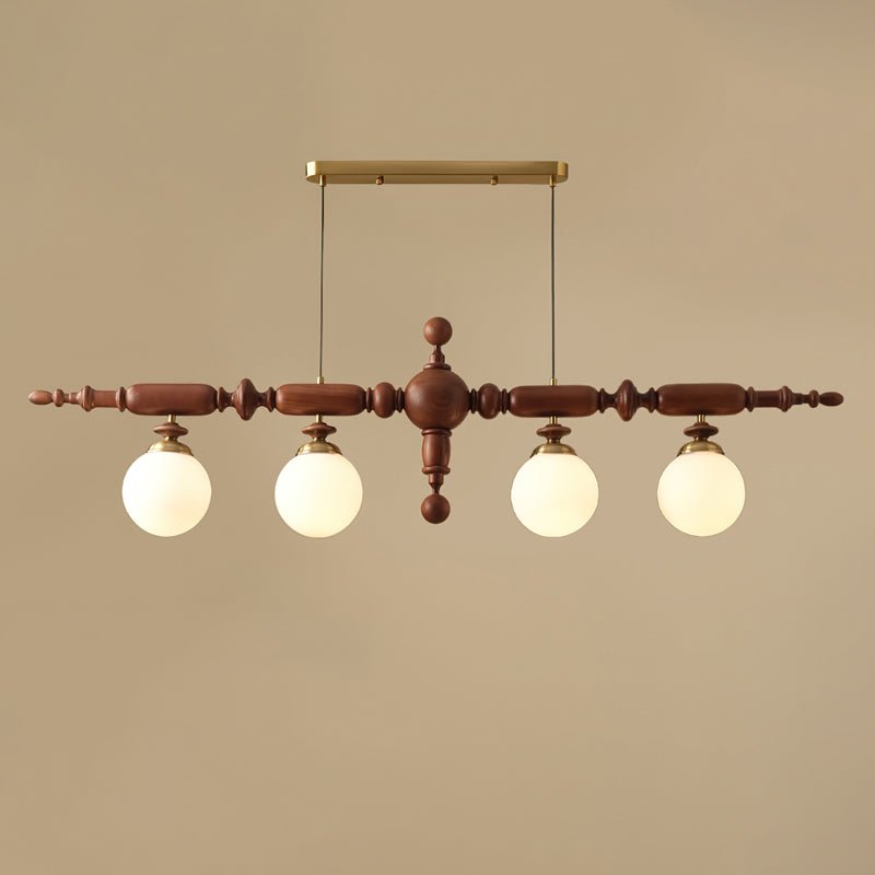 Cambridge Wooden Electrolier Chandelier