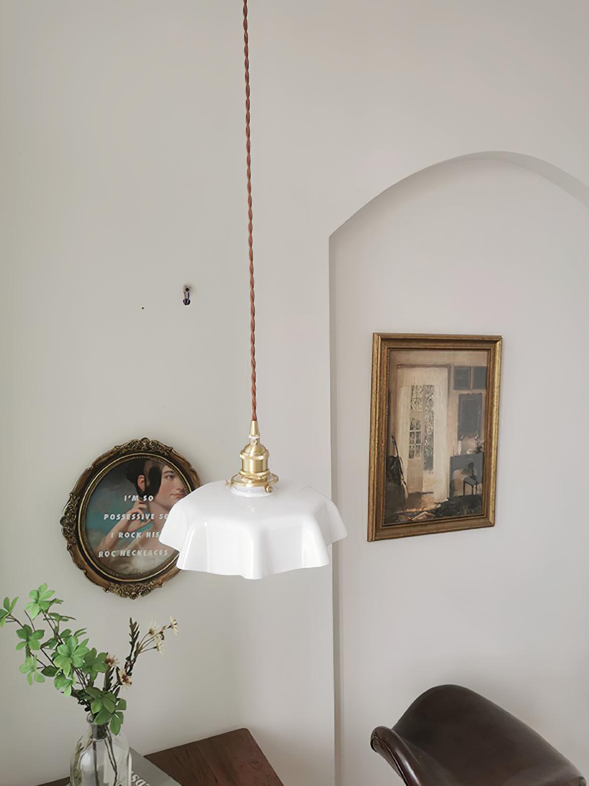 French Flower Hanging light Pendant Light