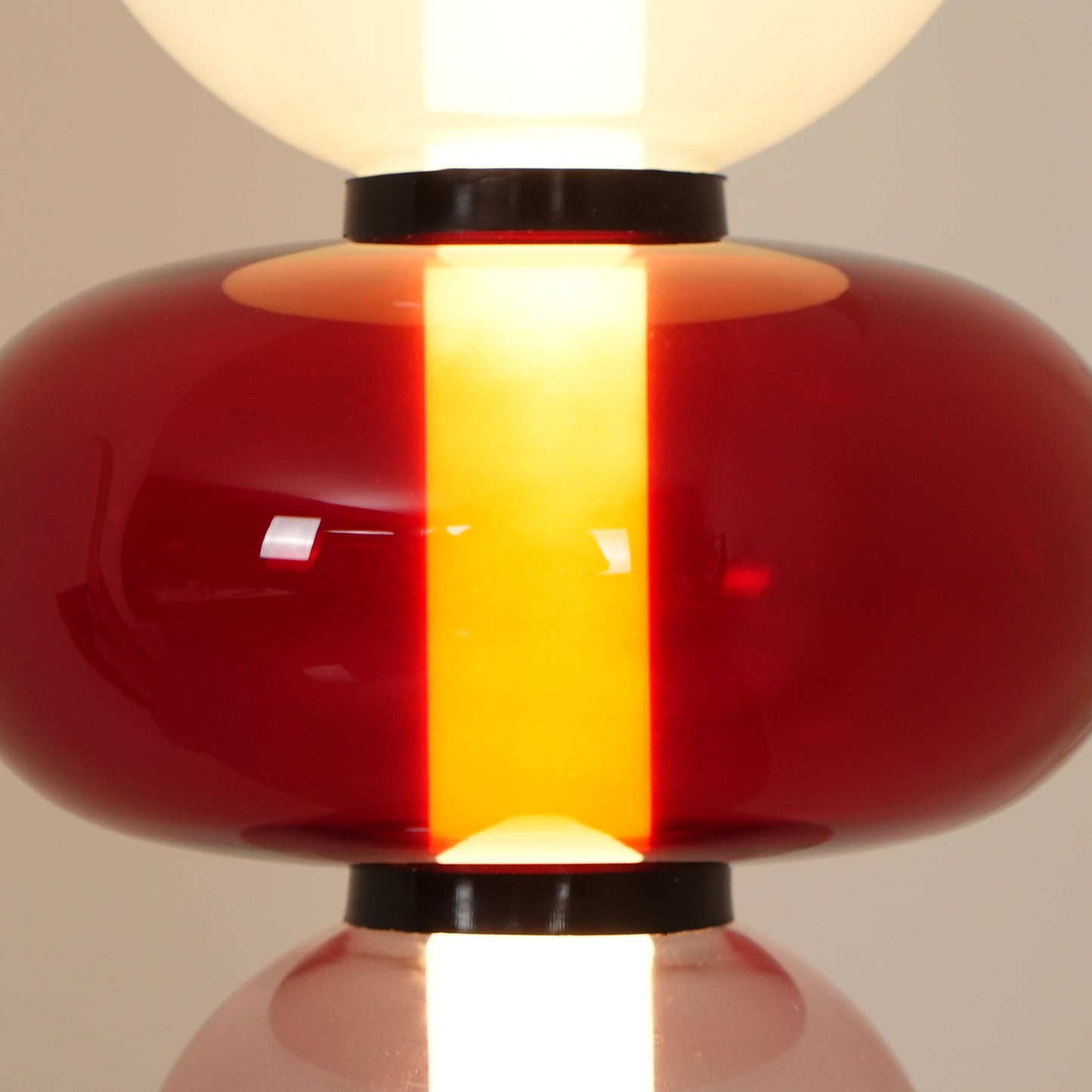 Candied Glass Accent Lamp Floor Light