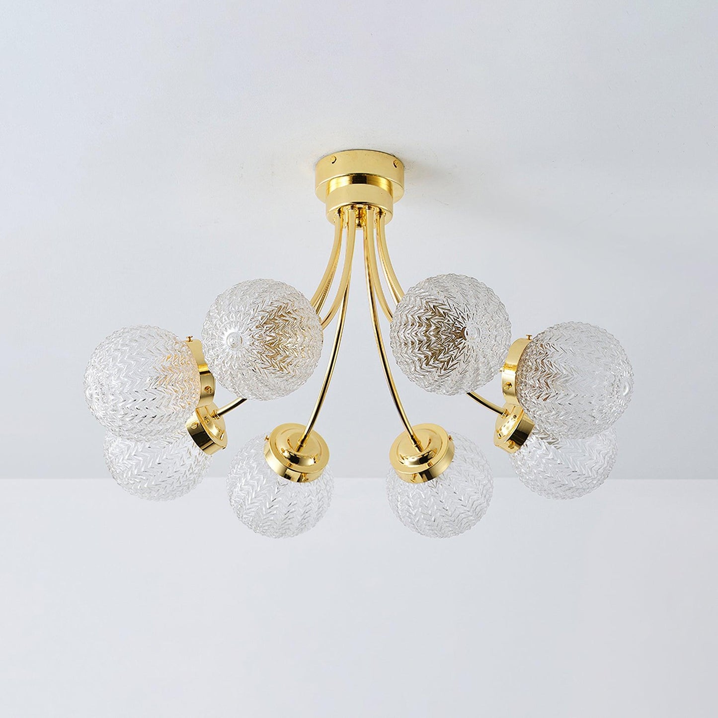 Carved Glass Ceiling light Ceiling Lamp