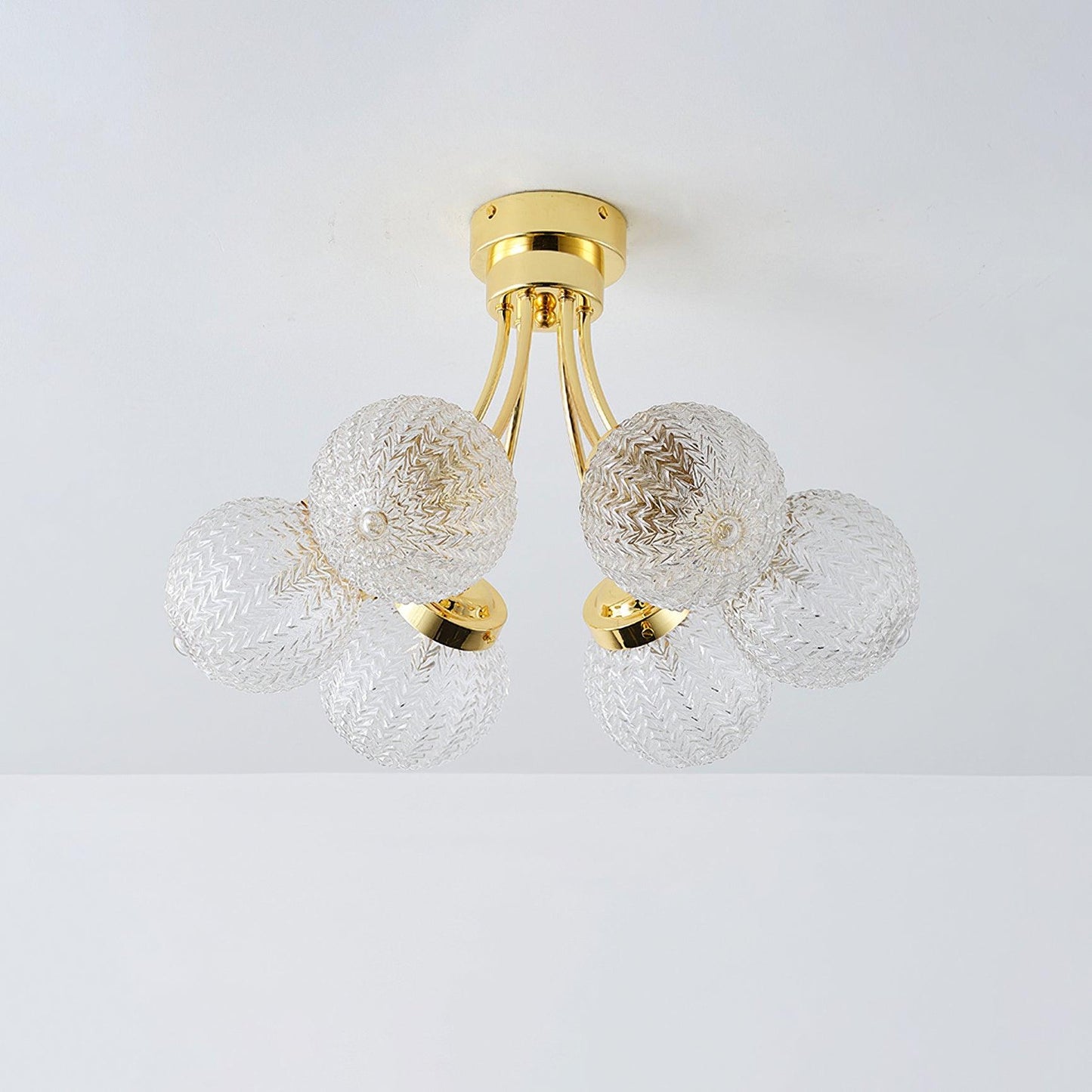 Carved Glass Ceiling light Ceiling Lamp